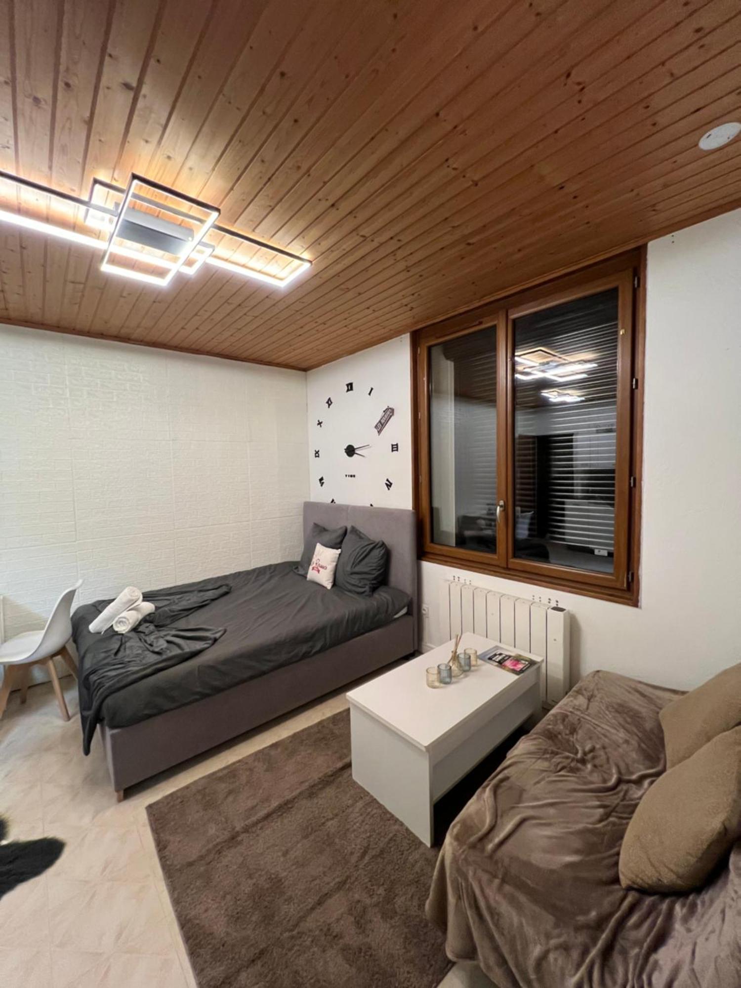 Magnifique Studio de 20m2 pour 1 à 4 personnes Les Rousses Exterior foto