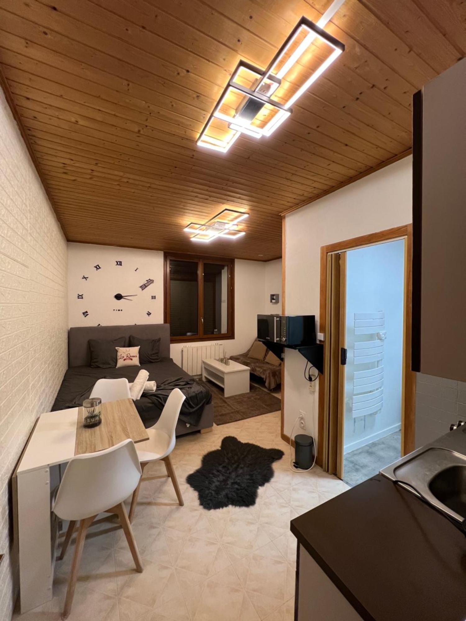 Magnifique Studio de 20m2 pour 1 à 4 personnes Les Rousses Exterior foto